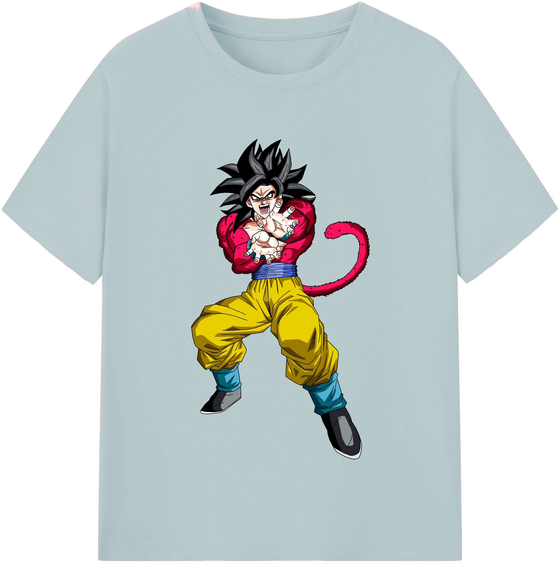 （画像用） ドラゴンボール 孫悟空（そん ごくう）Son Goku カカロット DRAGON BALL Kakarotto 綿100％半袖Tシャツ（フロントプリント）